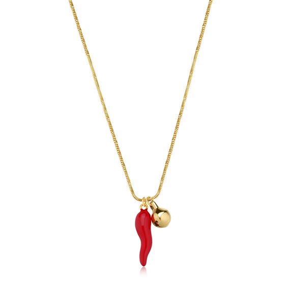 Necklace Sagapo Woman in Steel SFE08 - SFE08
